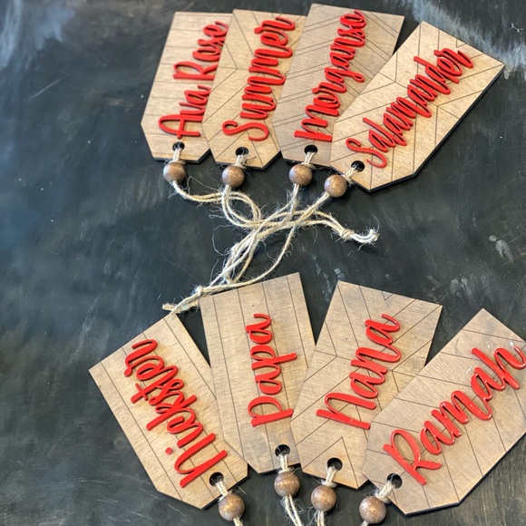 Personalized Stocking, Tree and Gift Tags . - Picture 5 of 6